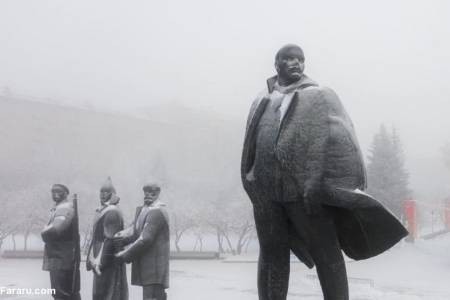 اخبارگوناگون,خبرهای گوناگون , سرمای هوا در روسیه اخبارگوناگون,خبرهای گوناگون , سرمای هوا در روسیه
