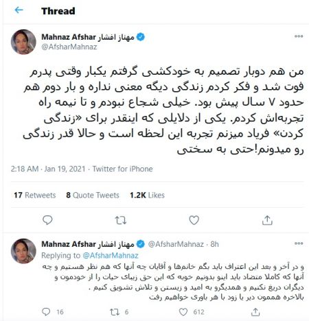  اخبار فرهنگی,خبرهای فرهنگی,مهناز افشار 