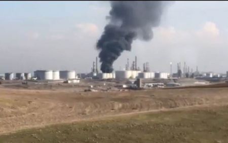 اخبار,اخبار بین الملل,آتش سوزی پالایشگاه اربیل عراق اخبار,اخبار بین الملل,آتش سوزی پالایشگاه اربیل عراق