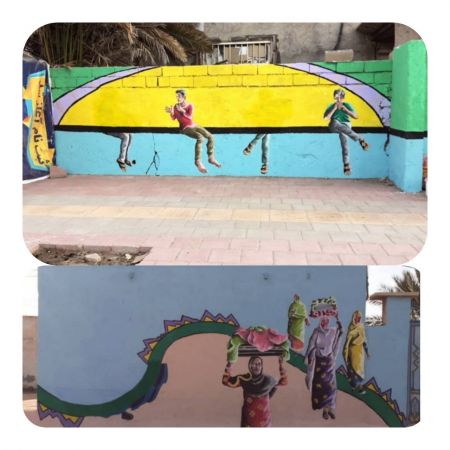 اخبار,اخبار اجتماعی,حذف سازهای محلی از نقاشی‌های دیواری جزیره هرمز