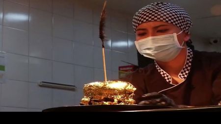 اخبار,اخبار گوناگون,همبرگر طلایی اخبار,اخبار گوناگون,همبرگر طلایی