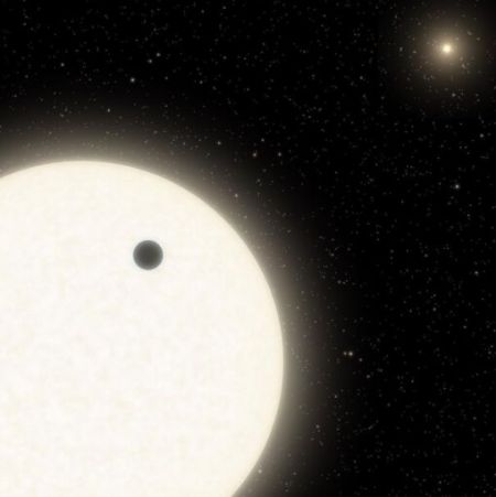 اخبار,اخبار علمی,حضور یک سیاره در اطراف سه ستاره