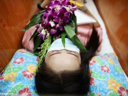 اخبارگوناگون,خبرهای گوناگون , خوابیدن در تابوت اخبارگوناگون,خبرهای گوناگون , خوابیدن در تابوت