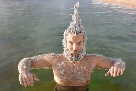اخبار,اخبار گوناگون,جشنواره عجیب موهای یخی اخبار,اخبار گوناگون,جشنواره عجیب موهای یخی