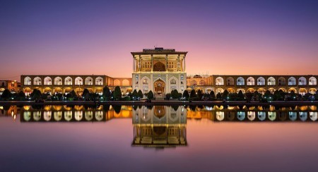 عمارت عالی قاپو میراث جهانی یونسکو در اصفهان