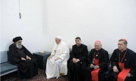دیدار پاپ و آیتالله سیستانی ،اخبار سیاسی ،خبرهای سیاسی دیدار پاپ و آیتالله سیستانی,اخبار سیاسی,خبرهای سیاسی