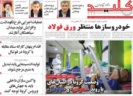عناوین روزنامه ها, روزنامه های امروز عناوین روزنامه ها, روزنامه های امروز