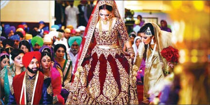  عروسی در هند,اخبارگوناگون,خبرهای گوناگون 