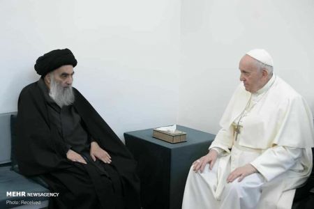 عکس خبری,دیدار پاپ فرانسیس و آیت الله سیستانی عکس خبری,دیدار پاپ فرانسیس و آیت الله سیستانی