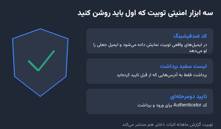 سه ابزار امنیتی توبیت سه ابزار امنیتی توبیت