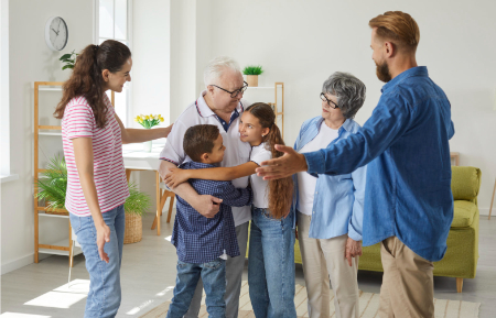 افزایش همدلی در بین اعضای خانواده