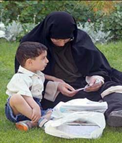 پسران ایرانی,مادر وپسر,نقش مادر