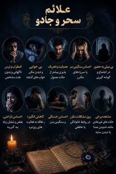 علائم محیطی سحر و جادو علائم محیطی سحر و جادو
