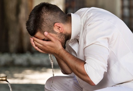 نمونه هایی از احادیث در مورد وضو