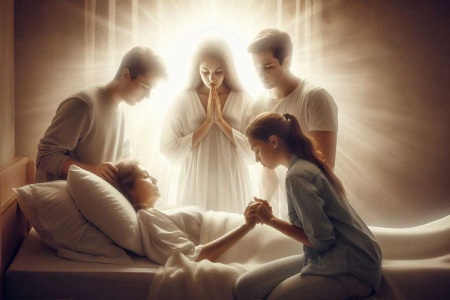 متن دعا برای میت در حالت احتضار