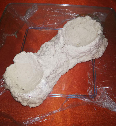 نحوه تولید شانه تخم مرغ با نشاسته سیب زمینی, نحوه ساخت شانه تخم مرغ