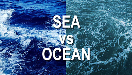 تفاوت دریا و اقیانوس چیست, فرق اقیانوس با دریا, تفاوت بین اقیانوس و دریا