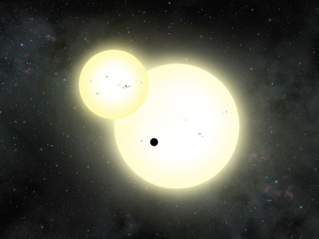 بزرگترین سیارات منظومه شمسی,کشف سیارات در منظومه دو ستاره ای