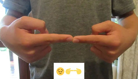  علامت های دست با معنی, حرکات مختلف دست,انگشت وسط نشانه چیست