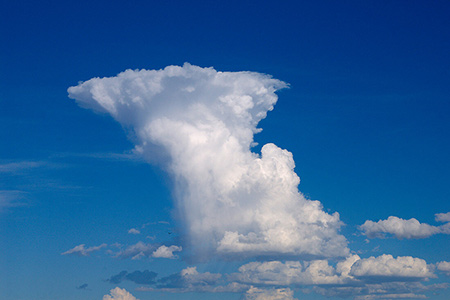 عکس ابر های ترسناک