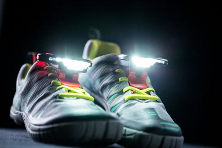 کفش,سیستم روشنایی کفش,اختراعات جدید
