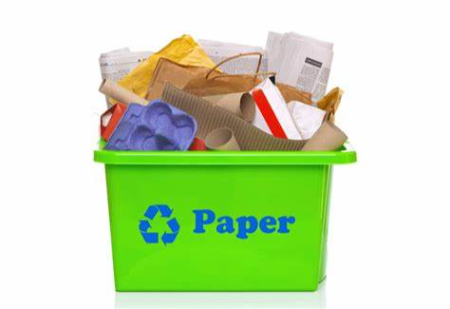 کاغذ باطله قابل بازیافت, مراحل بازیافت کاغذ