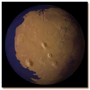 کشف ردپایی جدید از اقیانوس مریخی