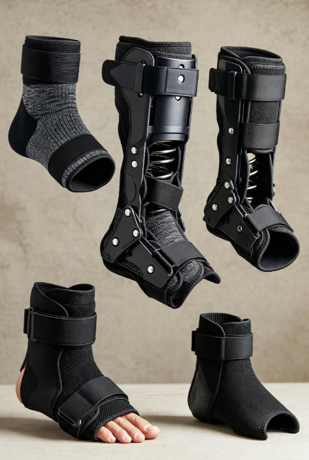 درمان پیچ خوردگی مچ پا باند کشی مچ پا, مچ بند طبی پا