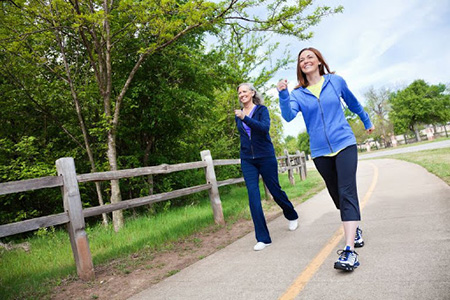 فواید راه رفتن سریع برای سلامتی ، پیاده روی