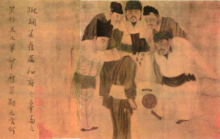 منشأ فوتبال کوجو, فوتبال باستانی چین