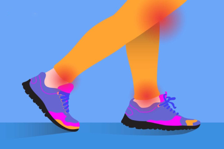پیاده روی برای درمان التهاب مفاصل