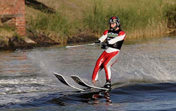 اسکی روی آب,تاریخچه اسکی روی آب,مسابقات اسکی روی آب