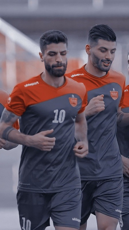 ميلاد سرلك در تيم پرسپوليس, ميلاد سرلك و همسرش, عكس هاي ميلاد سرلك