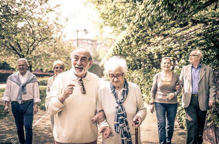 پیاده روی سالمندان,فواید پیاده روی برای سالمندان,اصول پیاده روی سالمندان