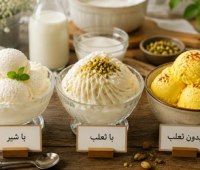 طرز تهیه بستنی خانگی قدم به قدم | با شیر، با ثعلب و بدون ثعلب طرز تهیه بستنی خانگی قدم به قدم؛ با شیر، با ثعلب و بدون ثعلب