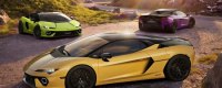 لامبورگینی تمراریو تتونرو با بدنه دورنگ معرفی شد خودرو لامبورگینی تمراریو (Lamborghini Temerario) با رنگ زرد و مشکی در جاده کوهستانی