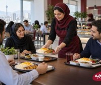 کترینگ سازمانی چیست؟ راهنمای انتخاب غذای روزانه برای کارکنان کترینگ سازمانی ناریجه